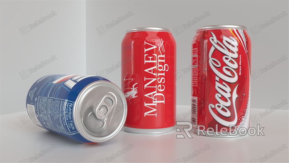 Modern Coke Coke Bottle model