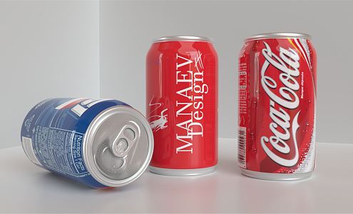 Modern Coke Bottle 3d model