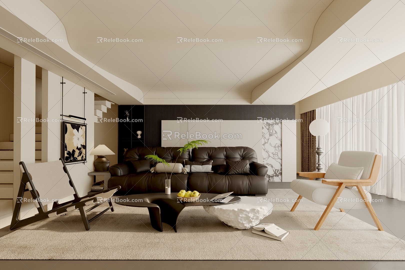 Living room 3d model