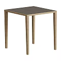 Modern Wooden Side Table With Slim Legs For Living Room Decor