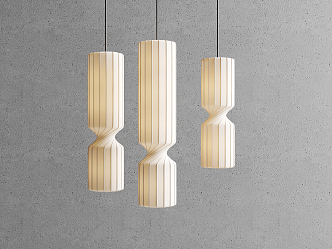 Modern chandelier 3d model