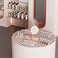 Modern Container Cosmetics Store Skincare Container Display Cabinet 3d model