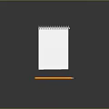 Book notebook file pencil realistic model cartoon model PBR PBR model 3d model