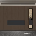 Elegant Modern Bookcase Design With Built in Lighting And Sleek Wooden Panels