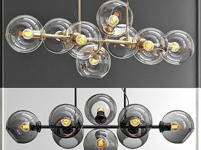 Modern Chandelier Loft Concept Art Deco Hanging Industrial model