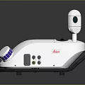 Leica Professional Electronic Device Featuring White Design Control Panel Ports And Cable
