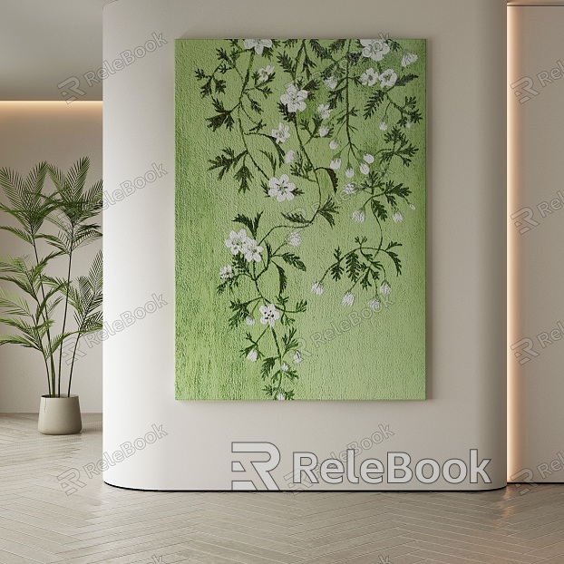 Quiet Wind Decorative Painting model