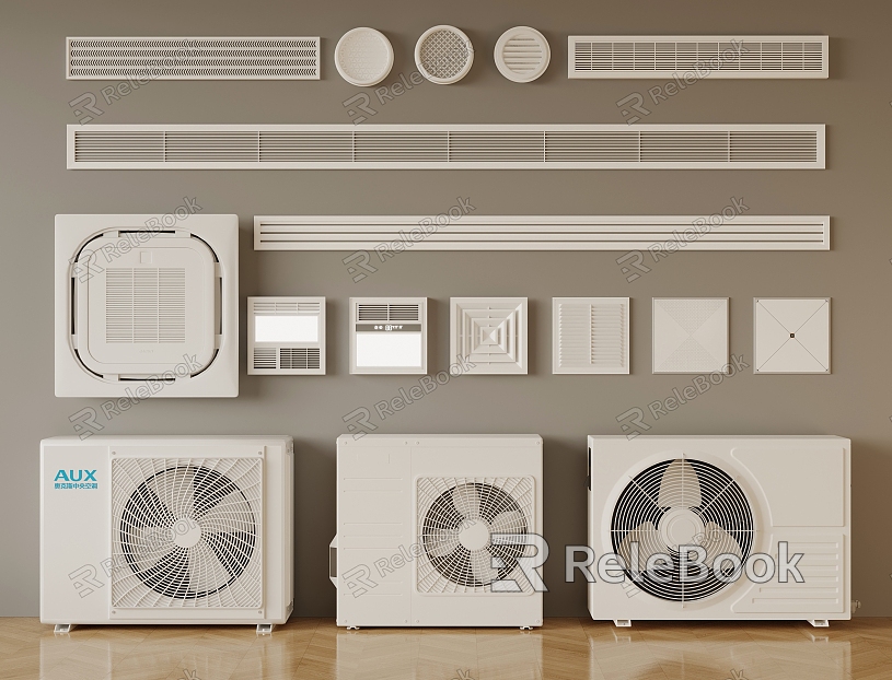 Air conditioning outlet combination model