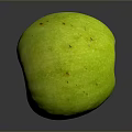 Fresh Ripe Green Apple With Smooth Surface And Natural Healthy Look