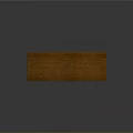 Simple Wooden Dining Table With Drawer Storage In Modern Home Interior Design