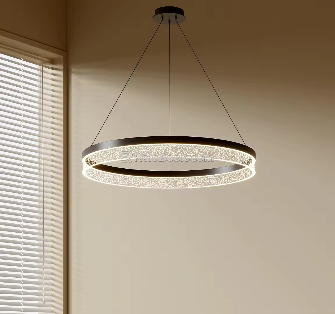 Modern Minimalist Chandelier Nordic Style Chandelier Mediterranean Style Chandelier Study Lamp Combination Dining Room Lamp 3d model