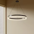 Modern Minimalist Chandelier Nordic Style Chandelier Mediterranean Style Chandelier Study Lamp Combination Dining Room Lamp 3d model