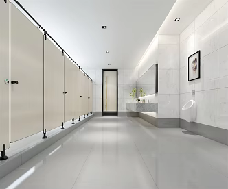 Modern toilet 3d model