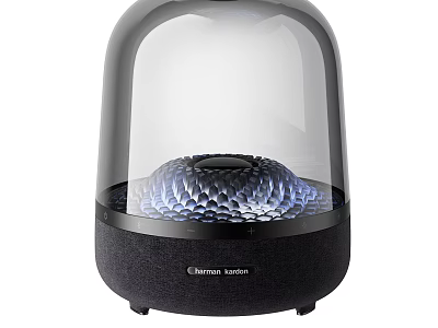Chihiros Audio Modern Bluetooth Speaker With Transparent Glass Dome And Illuminated Design 3d model