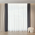 Curtains 3d model