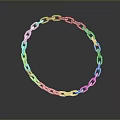 Silver Chain Bracelet Shiny Metallic Fashion Accessory For Women Daily Wear