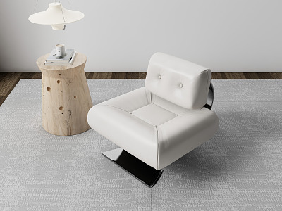 Modern Single Sofa Leisure Chair model