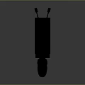 Industrial Mechanical Component Metal Cylinder With Top Connectors And Bottom Ports