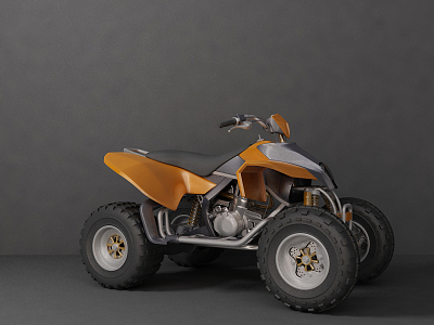 Modern Beach Buggy Motorcycle model