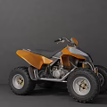 Modern Beach Buggy Motorcycle 3d model