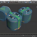 Science Fiction Explosives Science Fiction Explosives Explosive Box Explosives Dangerous Goods Contraband Biochemical Weapons Science Fiction Weapons Low Face Number Low Model Simple Model Video Level 3d model