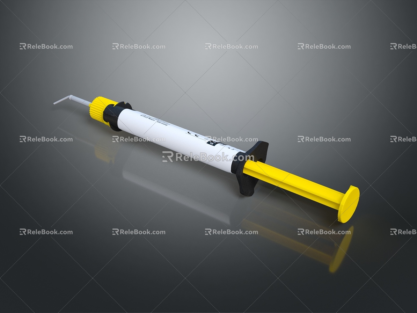 Modern Needle Tube Needle Syringe Medicine Injection model