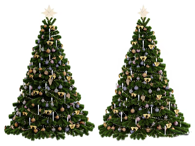 Christmas tree Christmas gift Christmas decoration Christmas gift Christmas decoration accessories 3d model