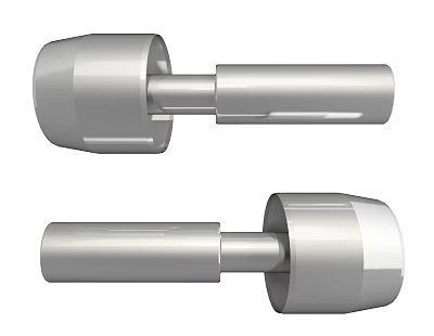 High Quality Silver Metal Hardware Tools Connecting Parts with Precision Engineered Design 3d model