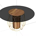 Round table 3d model