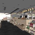 Modern Bakery 3d model