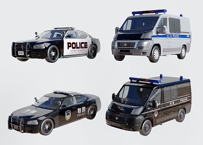 Modern official car, car, vehicle, van, van 3d model