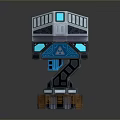 Sci-fi Items Sci-fi Components High-tech Components Sci-fi Equipment Sci-fi Scene Sci-fi Environment Game Scene 3d model