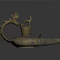 Vintage Bronze Furniture Decorative Ornament with Intricate Dragon Design and Classic Style