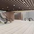 Supermarket Department Store Interior With Well Arranged Shelves Organized Product Displays Modern Lighting And Spacious Layout