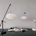 Quiet Table Lamp Lantern 3d model