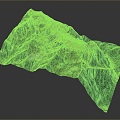 Geography, topography, mountain shape, ridge, ridge, valley, mountain range, canyon, geomorphology, mountain peak, mountain body 3d model