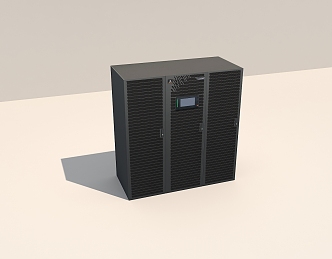 UPS single equipment room power distribution room battery room dedicated 3d model