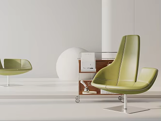 modern leisure chair 3d model