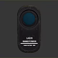 Green And Gray Laser Range Finder With Portable Design And Optical Lens