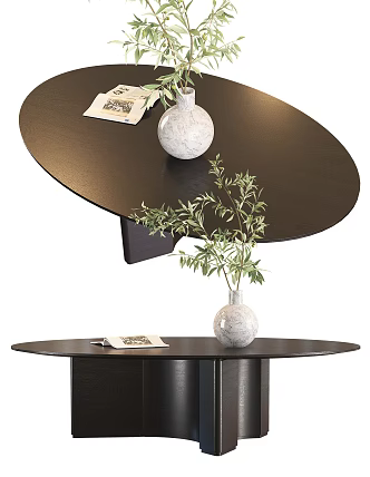 Modern coffee table 3d model
