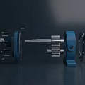 Precision Engineered Industrial Equipment With Gears Shafts And Metal Components