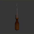 Screwdriver flat screwdriver Phillips screwdriver tool hardware tool processing tool 3d model