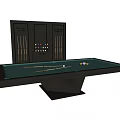 Premium Billiard Sports Equipment With Table Cues Balls And Storage Rack