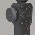 Mobile Digital Handheld Gimbal Camera Stabilizer With Control Knob And Recording Button 3d model