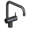 Modern Black Kitchen Faucets With Different Design Styles And Single Handle Options 3d model