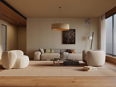 Living room 3d model