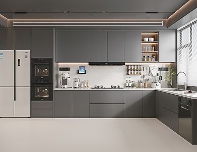 Modern Kitchen 3d model