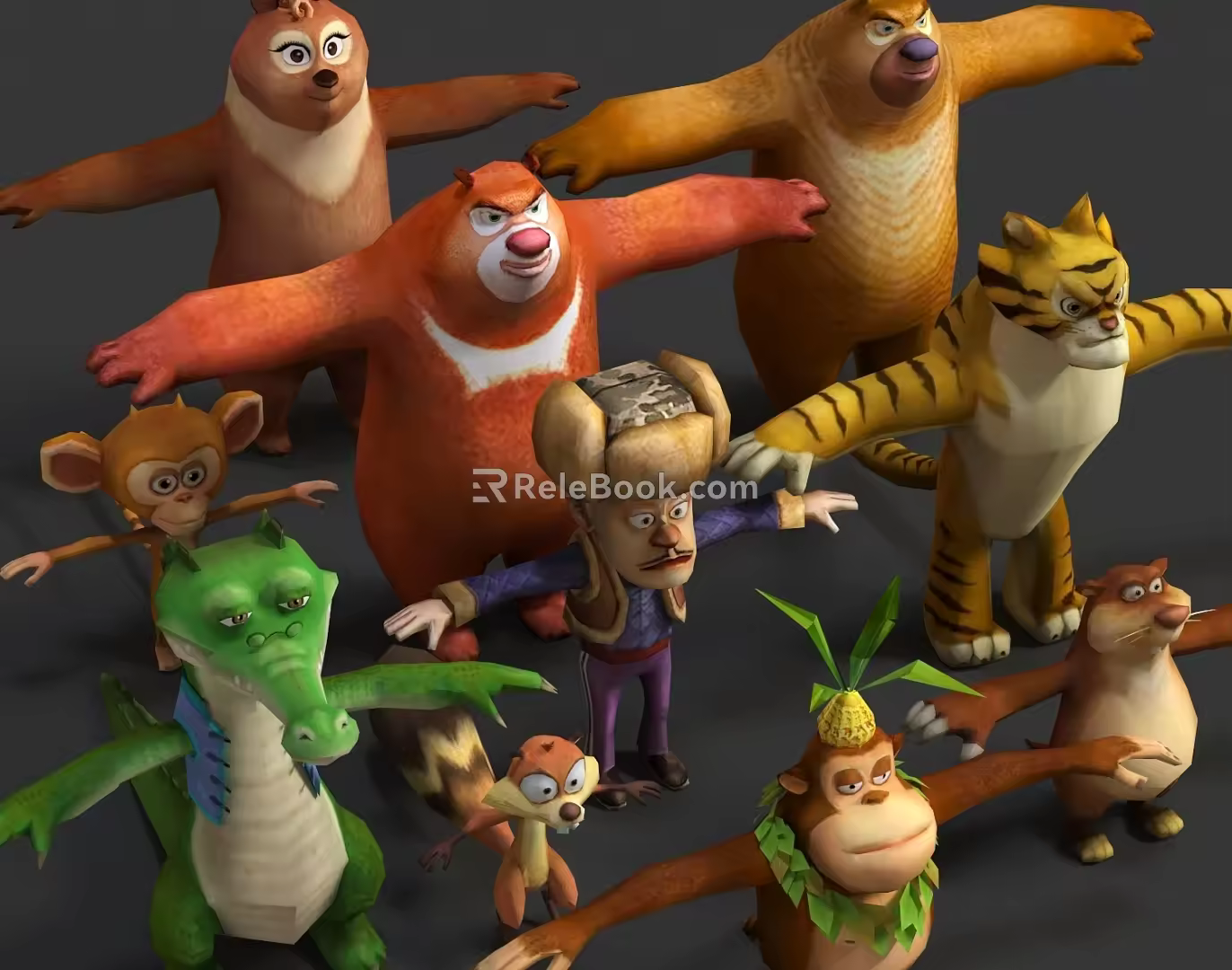 Bear infested 3d model