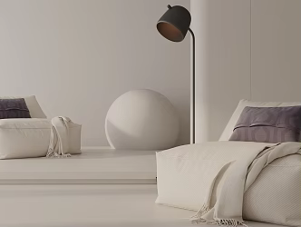 Modern Single Sofa Leisure Chair 3d model