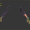 Human Arms With Dark Sleeves Light Skin And Black Wristband Features